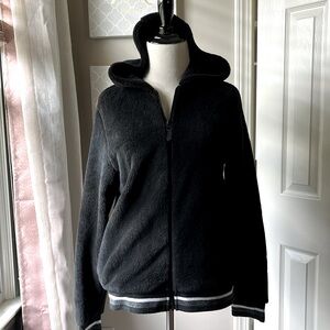 EUC Wonder Nation Faux Fur Hooded Zip Up Kids XXL 18